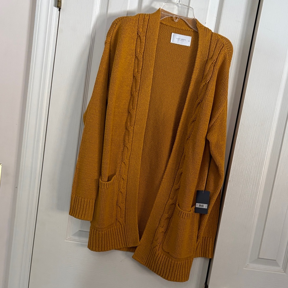Lucky Brand Women's Golden Cardigan Sweater